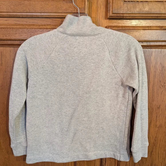 Crewcuts Light Gray Button-Up Sweatshirt - Picture 3 of 4